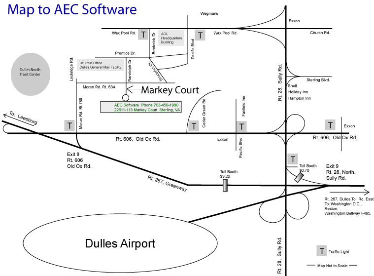 Map to AEC Software