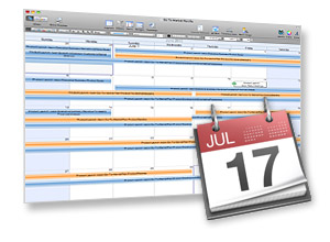 Adding project tasks to iCal calendars