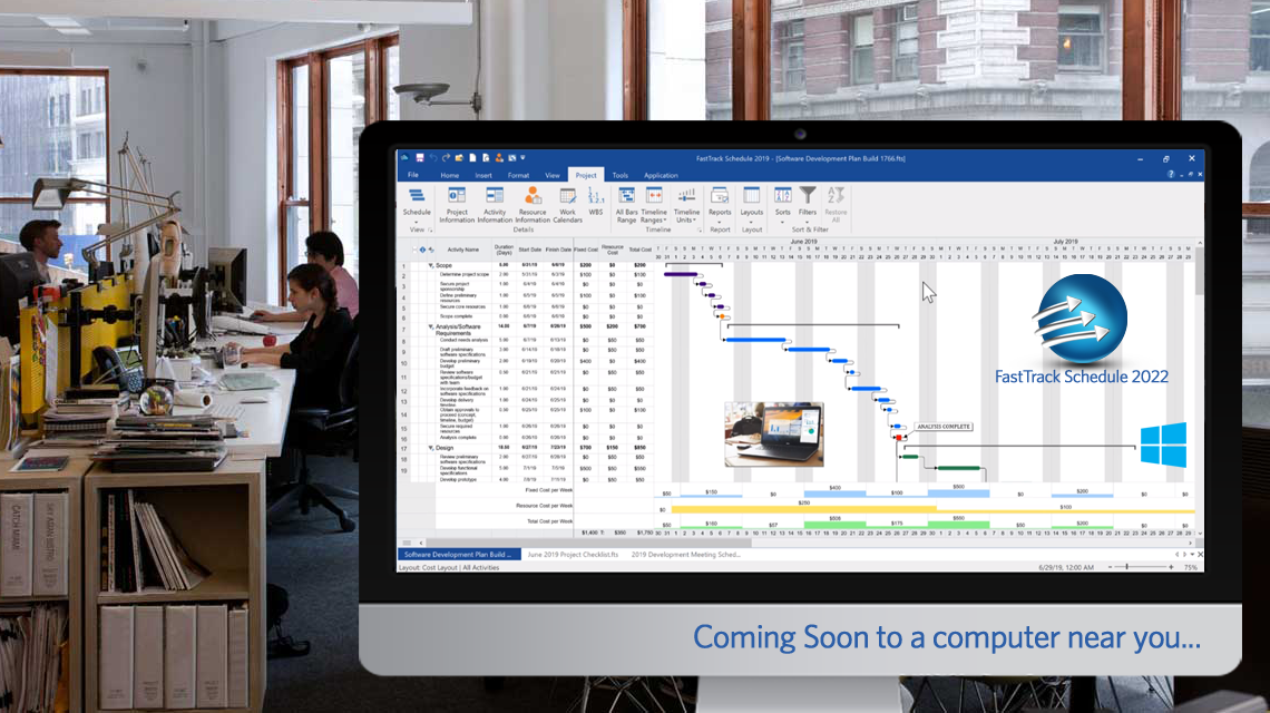 Introductiong FastTrack Schedule 2024 for Windows