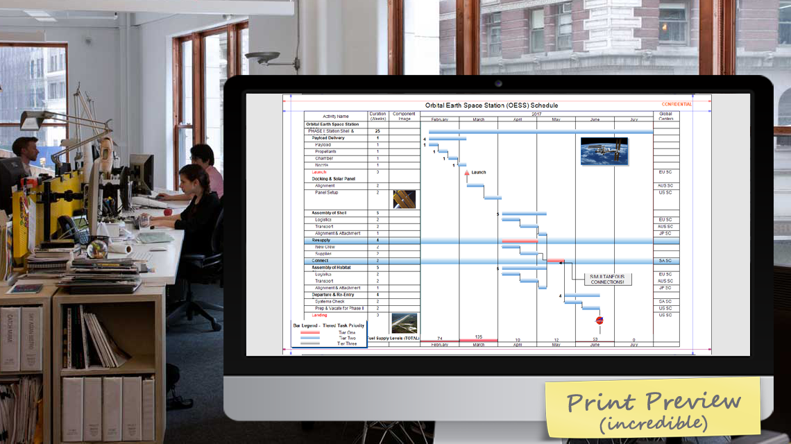 FastTrack Print Preview Sample