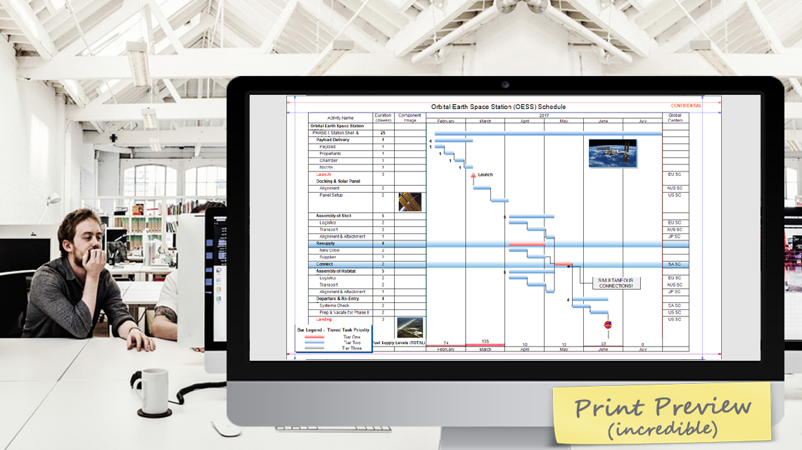 FastTrack Print Preview Sample
