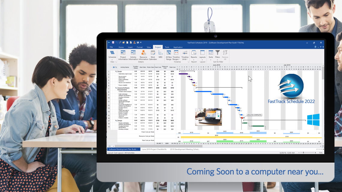 Introductiong FastTrack Schedule 2024 for Windows
