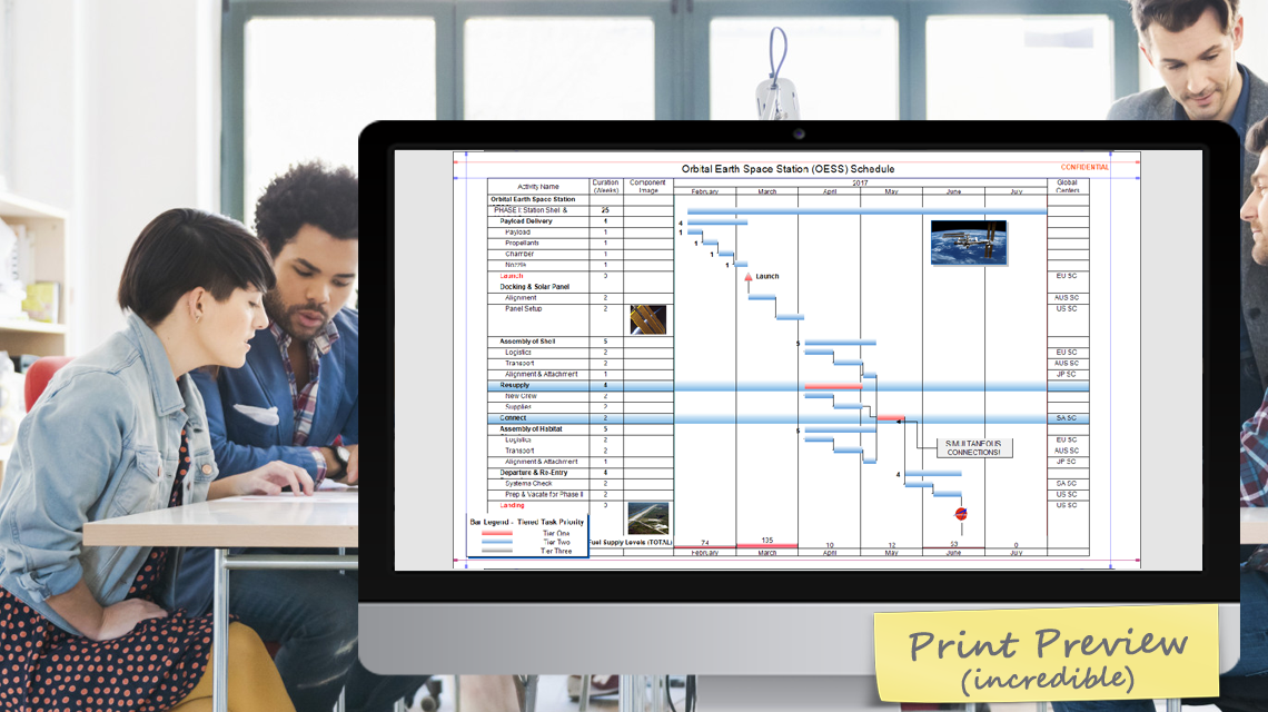 FastTrack Print Preview Sample