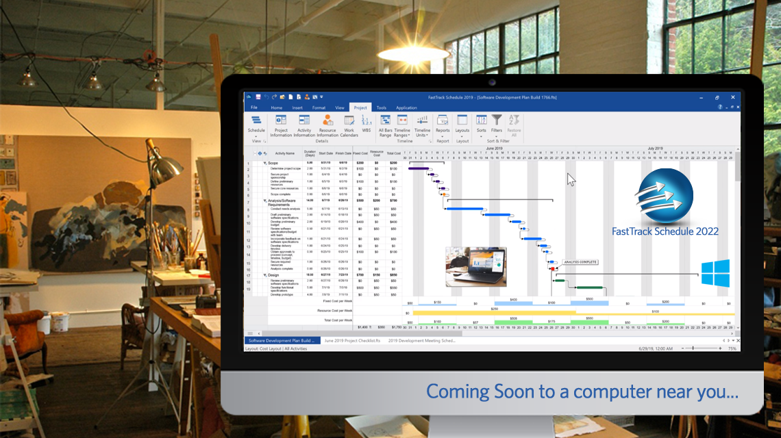 Introductiong FastTrack Schedule 2024 for Windows