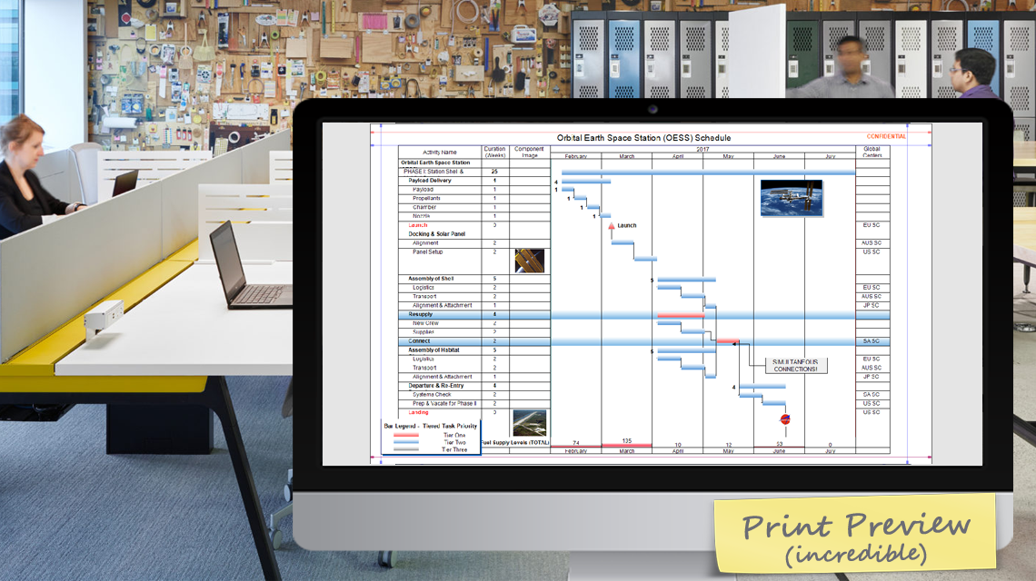 FastTrack Print Preview Sample