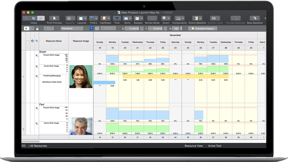 FastTrack Schedule 2024 For Mac Dark Mode Resource View