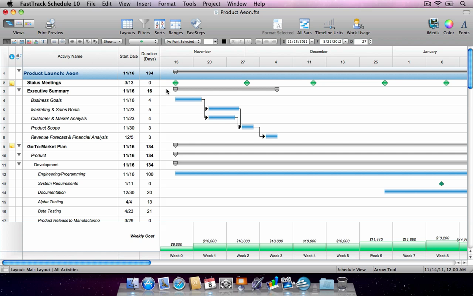 Adding Project Tasks to iCal