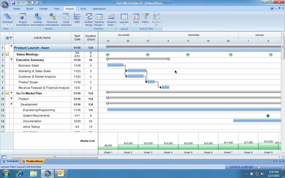 Adding Project Tasks to Outlook