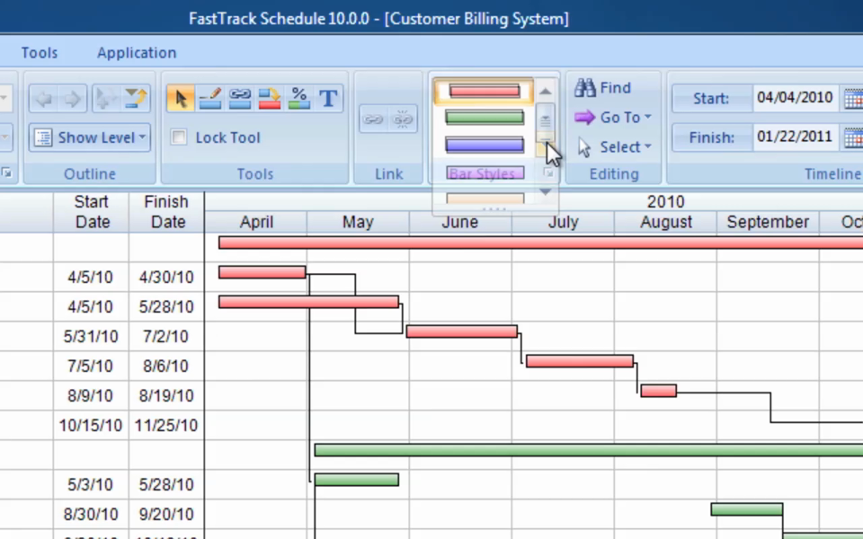 Customizing Your Schedule