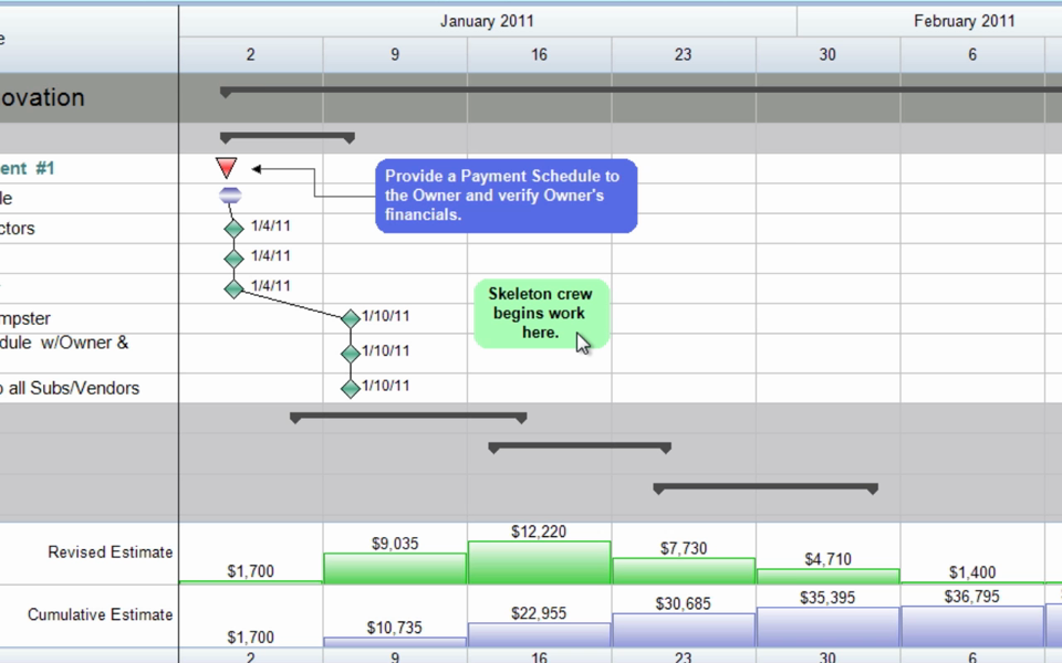 Enhancing Schedules in Print Preview