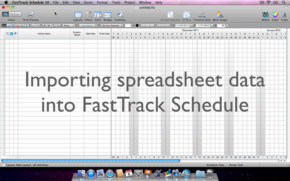 Exchanging Data with Spreadsheets